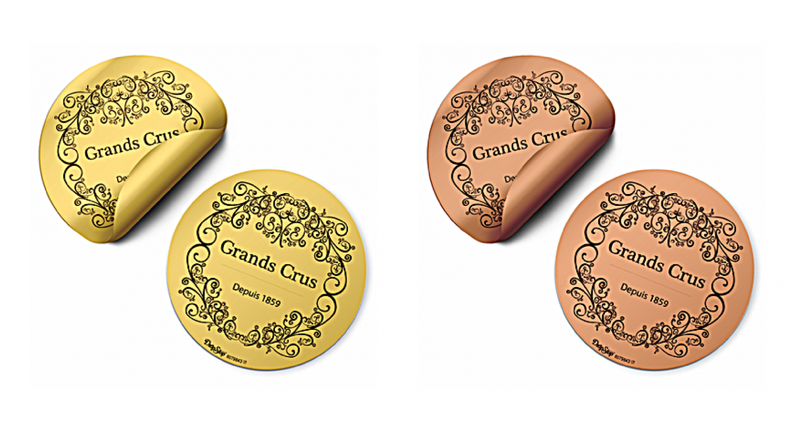 Stop-gouttes Personnalisés Pour Bouteilles - Adhésifs Anti-gouttes Diamètre 7,6 Cm - Idéal Vin, événements, Cadeaux D'entreprise