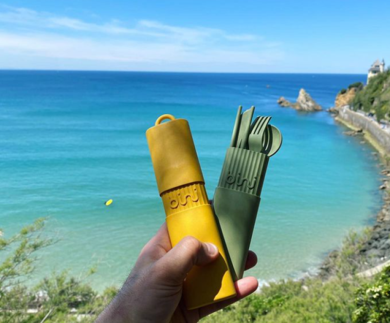 Sélection de couverts made in France personnalisés pour repas nomade