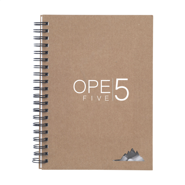 Bloc notes personnalisé à spirales carnet de notes logo entreprise Lyon 69 Rhône