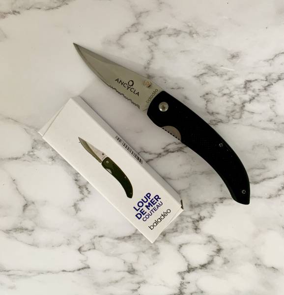 Couteau personnalisé en gravure laser Ancycla