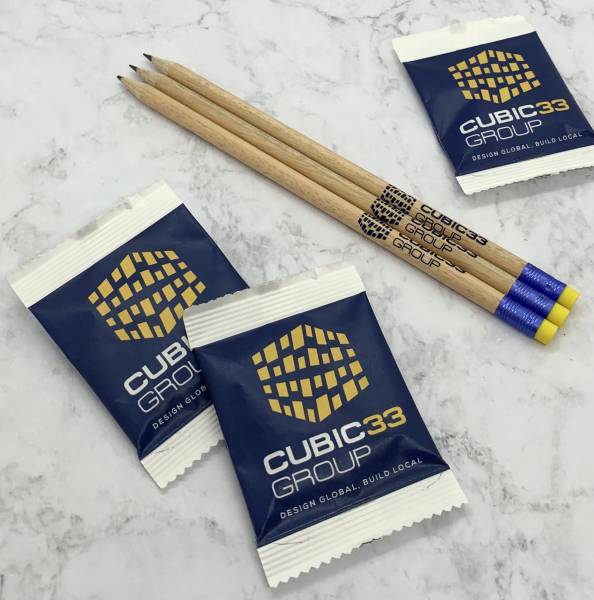 Crayons personnalisés Cubic 33