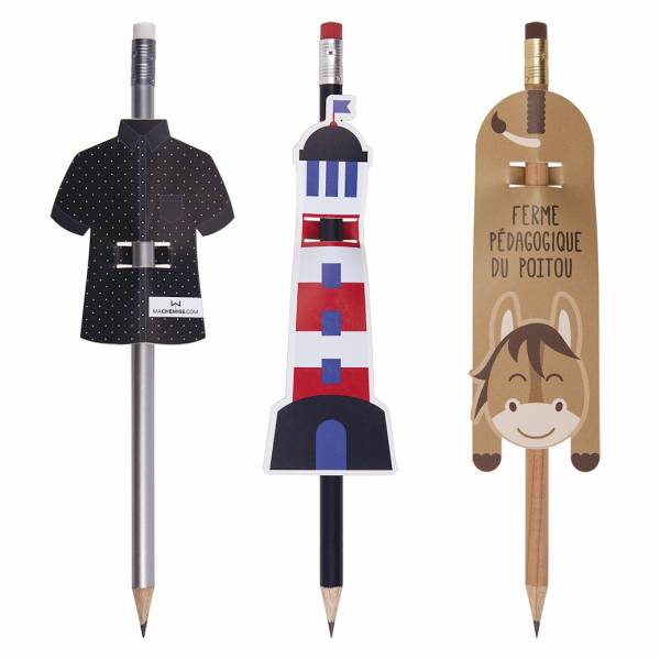 crayons personnalisés made in France OPE FIVE