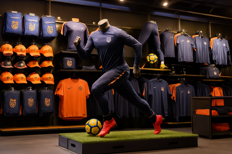 Top 20 des produits dérivés personnalisés pour une boutique de club de football