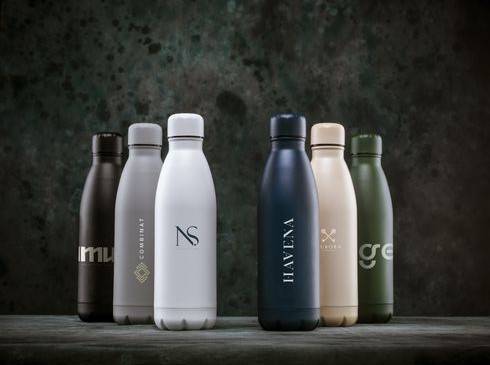 Gamme complète de bouteille isotherme personnalisable pour entreprise association CSE et administration