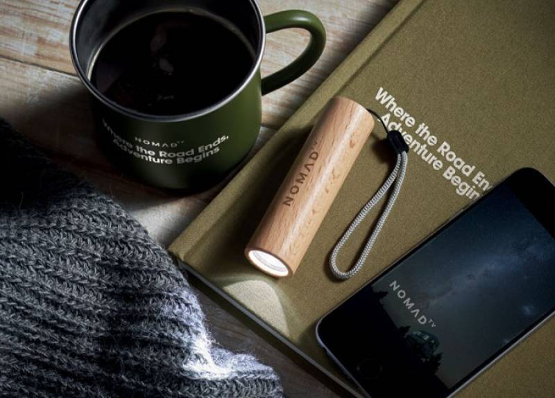 Personnalisation de lampe de poche publicitaire OPE FIVE