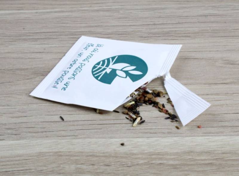 Impression de sachets de graines personnalisés pas cher OPE FIVE
