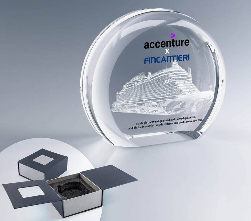 Marquage de trophée en verre made in France livraison express